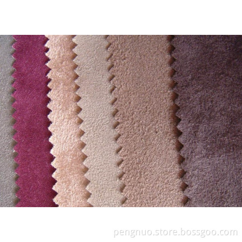 Polyester Weft Suede Fabric for Sofa and Clothes